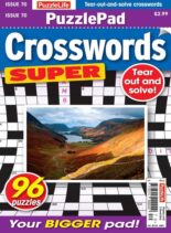 PuzzleLife PuzzlePad Crosswords Super – Issue 70 – October 2023