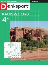 Denksport Kruiswoord 4 – 6 Oktober 2023