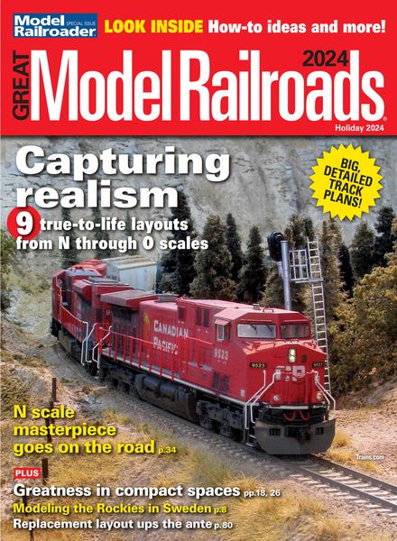Model Railroader – Great Model Railroads – Hoilday 2024