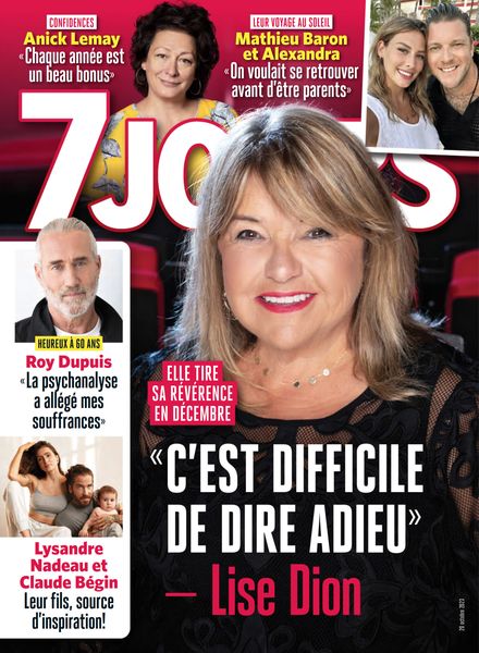 7 Jours – 20 Octobre 2023