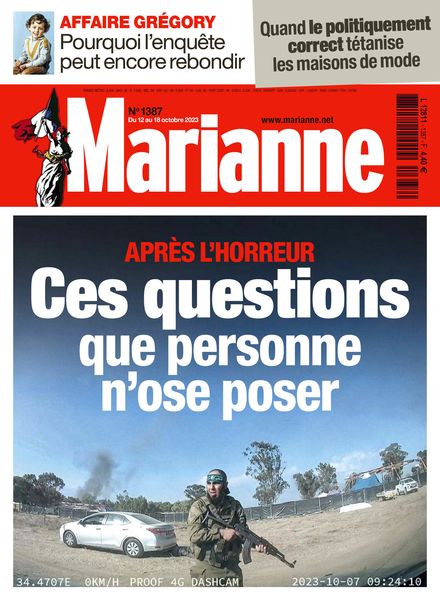 Marianne – 12 Octobre 2023
