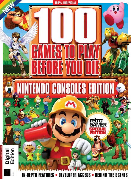 Retro Gamer Presents – 100 Nintendo Games To Play Before You Die – 5th Edition – 12 October 2023