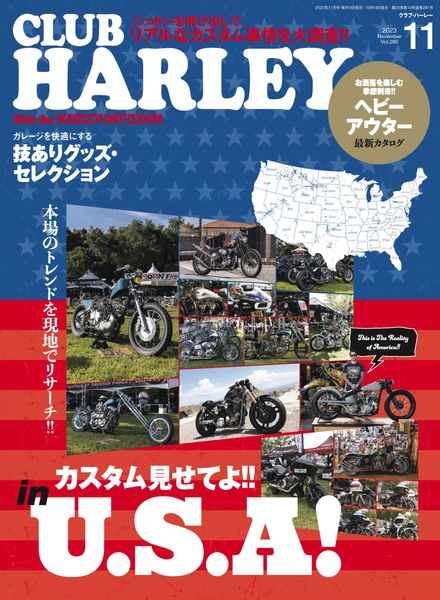 Club Harley – Volume 280 – November 2023
