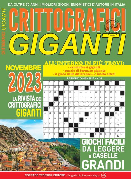 Crittografici Giganti – Novembre 2023