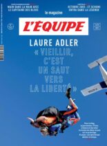 L’Equipe Magazine – 14 Octobre 2023