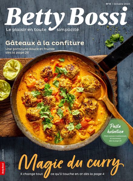 Betty Bossi edition francaise – Octobre 2023