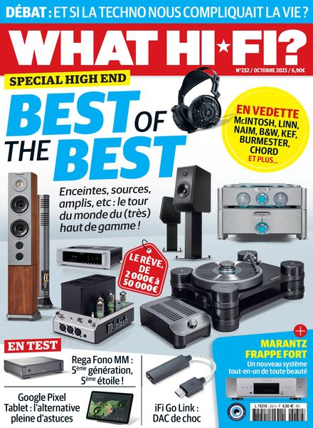What HiFi France – Octobre 2023