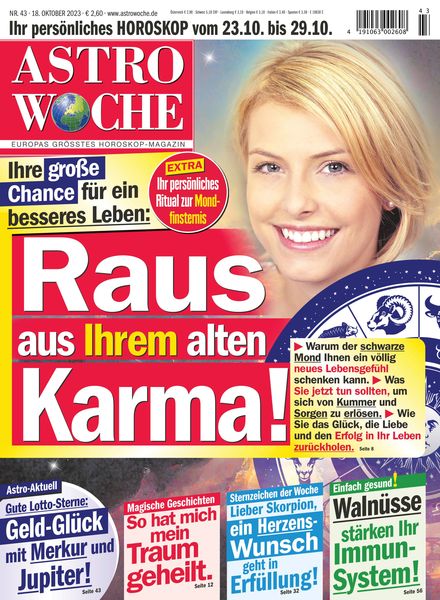 Astrowoche – 18 Oktober 2023