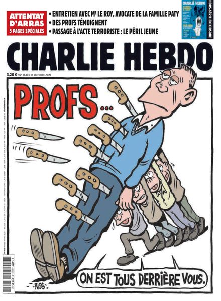 Charlie Hebdo – 18 Octobre 2023