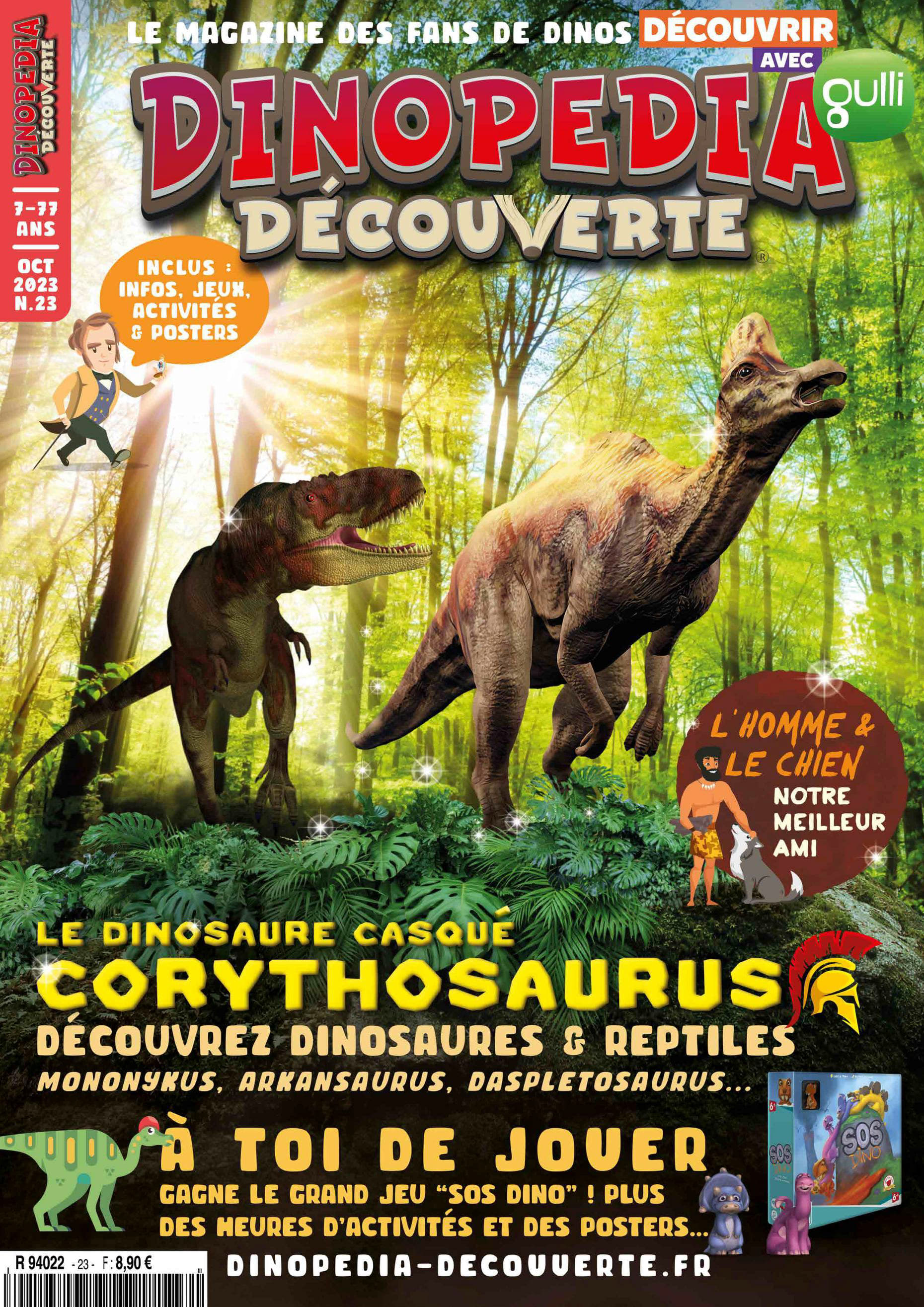Dinopedia Decouverte – Octobre 2023