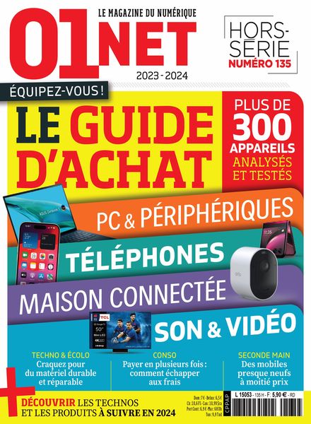 01net – Hors-Serie N 135 – 20 Octobre 2023
