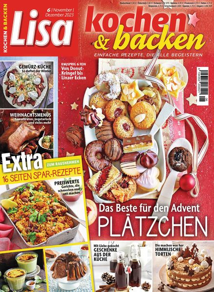 Lisa Kochen & Backen – November-Dezember 2023