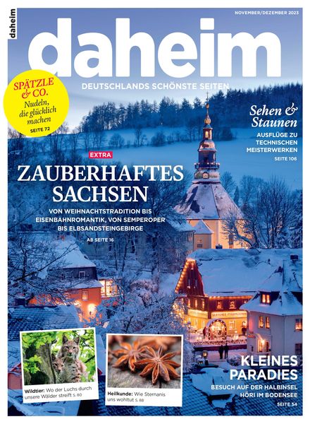 Daheim – November-Dezember 2023