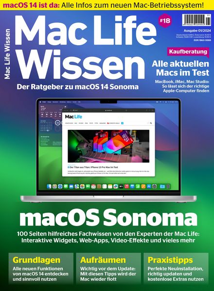 Mac Life Wissen – Nr 1 2024