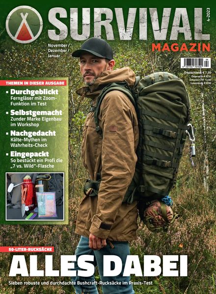 Survival Magazin – November-Dezember 2023 – Januar 2024