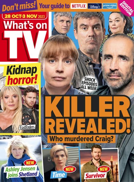 What’s on TV – 28 October 2023