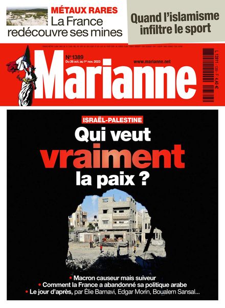 Marianne – 26 Octobre 2023