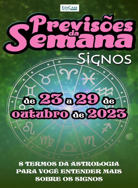 Previsoes da Semana – 23 Outubro 2023