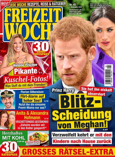 Freizeitwoche – 1 November 2023