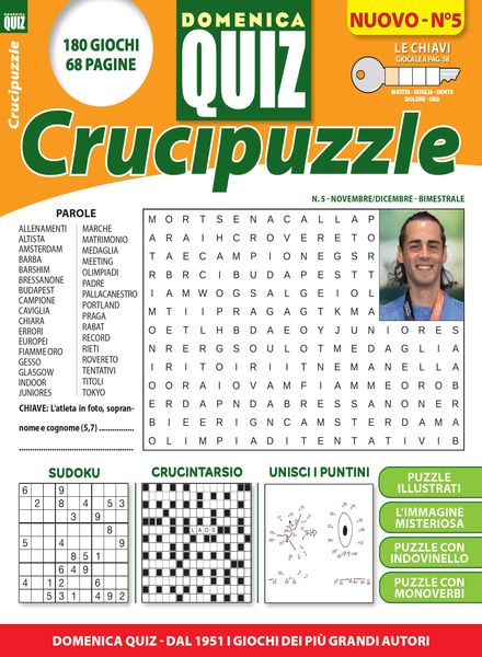Domenica Quiz Crucipuzzle – Novembre-Dicembre 2023