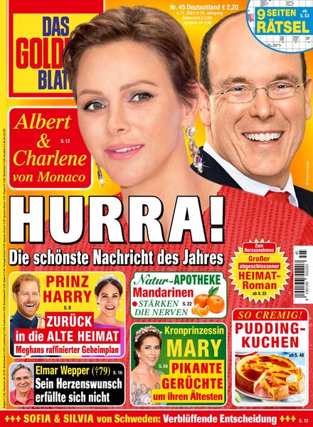 Das Goldene Blatt – 4 November 2023