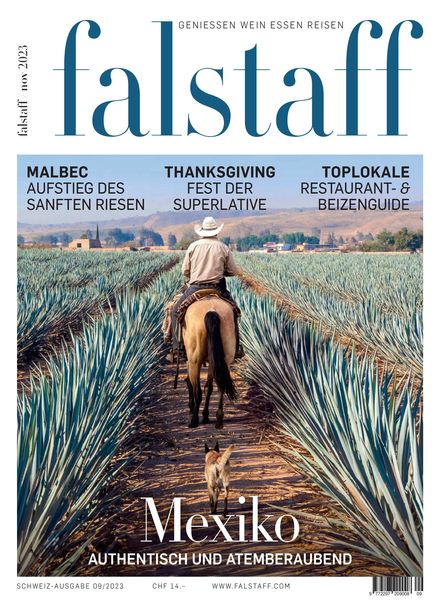 Falstaff Magazin Schweiz – Novembre 2023