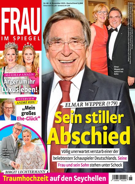 Frau im Spiegel – 8 November 2023