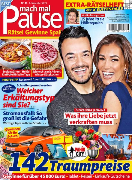 Mach mal Pause – 8 November 2023