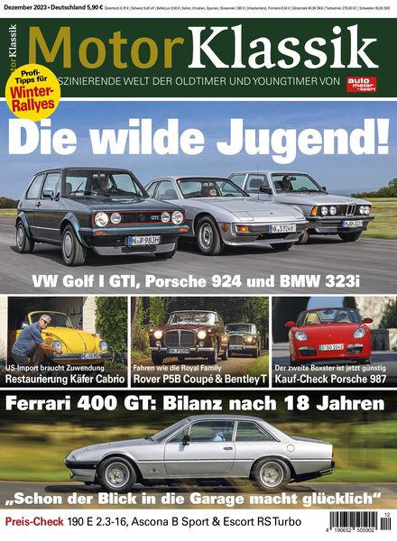 Motor Klassik – Dezember 2023