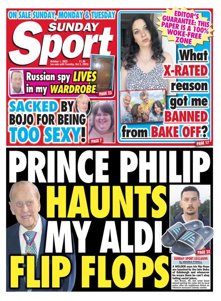 Sunday Sport – October 1 2023
