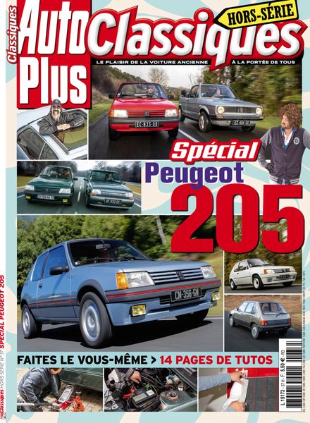 Auto Plus Classiques – Hors-Serie N 37 – Special Peugeot 205 – Novembre 2023