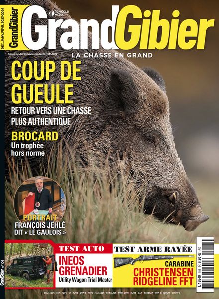 Grand Gibier – Decembre 2023 – Janvier-Fevrier 2024