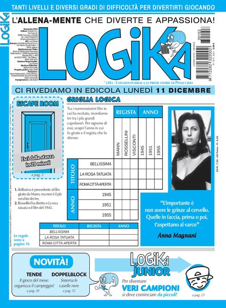 Settimana Logika – Novembre 2023