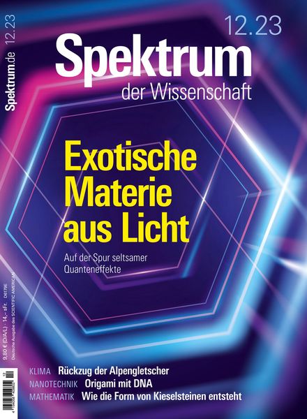 Spektrum der Wissenschaft – Dezember 2023
