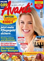 Avanti – 15 November 2023