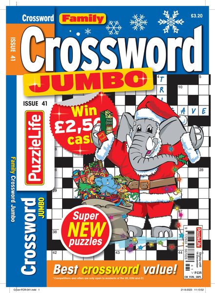 Family Crossword Jumbo – Issue 41 – November 2023