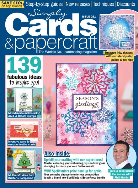 Simply Cards & Papercraft – Issue 251 – 16 November 2023
