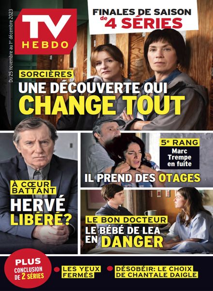TV Hebdo – 25 Novembre 2023
