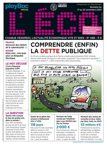 L’eCO – 17 Novembre 2023