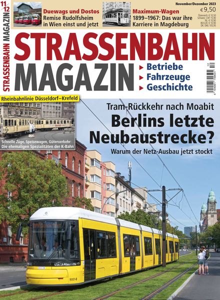 Strassenbahn – November-Dezember 2023