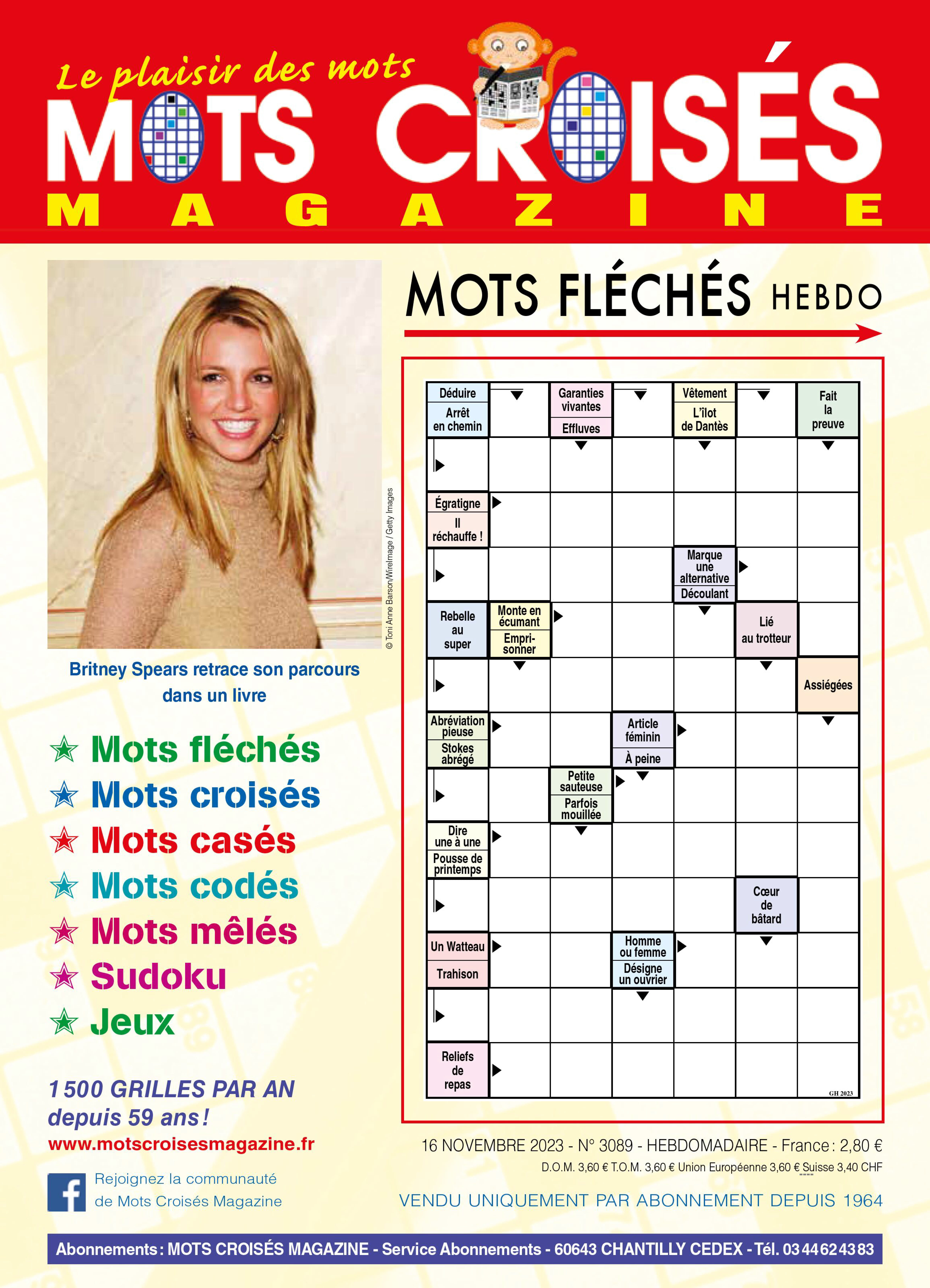 Mots Croises Magazine – 16 Novembre 2023