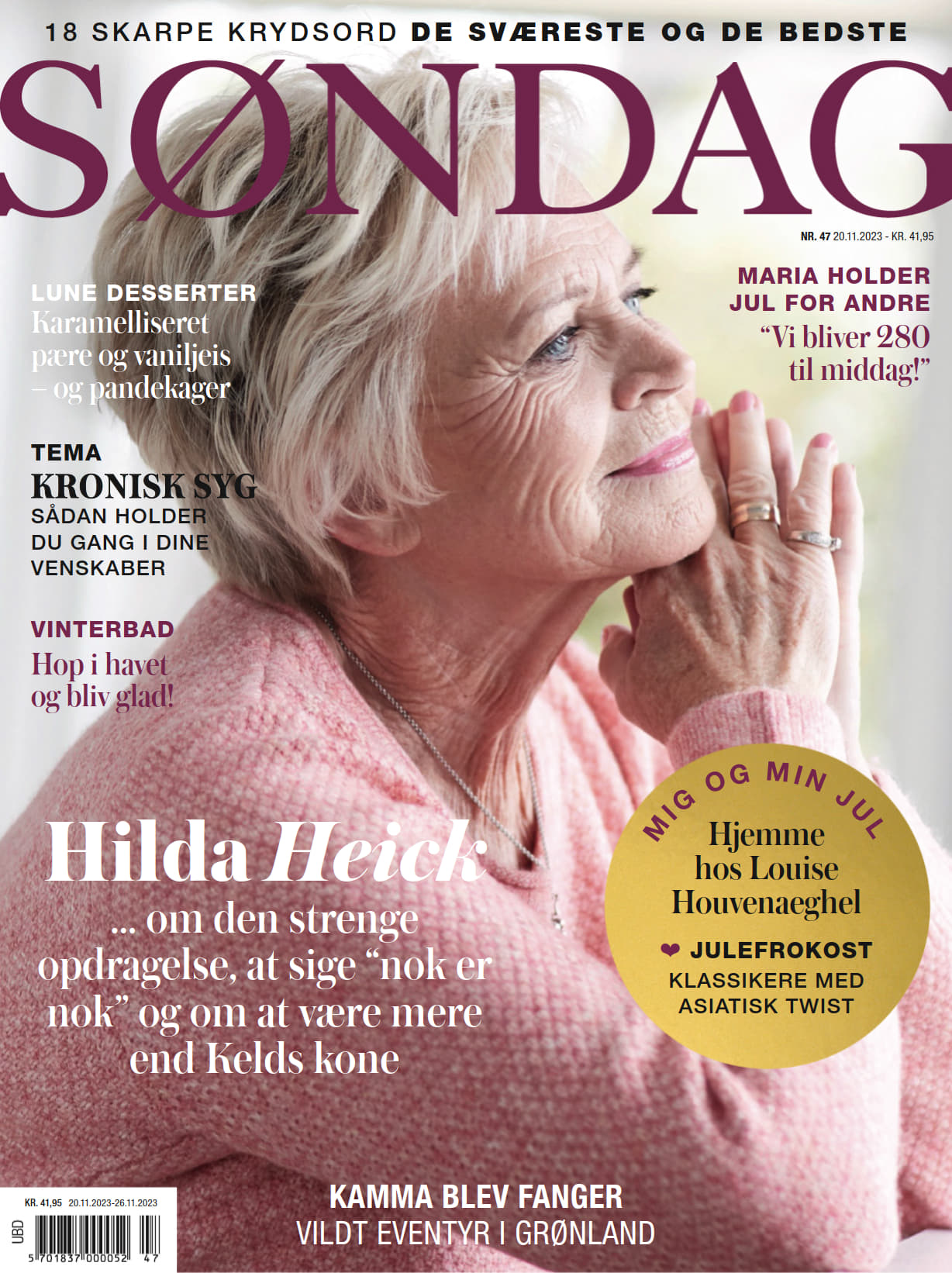 Sondag – Uge 47 – 20 November 2023