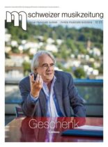 Schweizer Musikzeitung – Dezember 2023