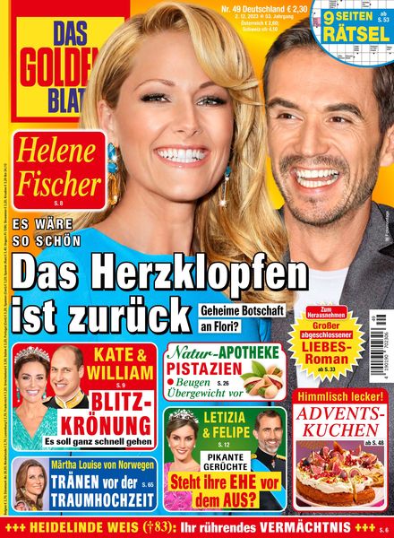 Das Goldene Blatt – 2 Dezember 2023