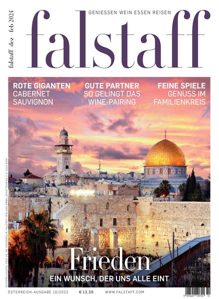 Falstaff Magazin Osterreich – 1 Dezember 2023