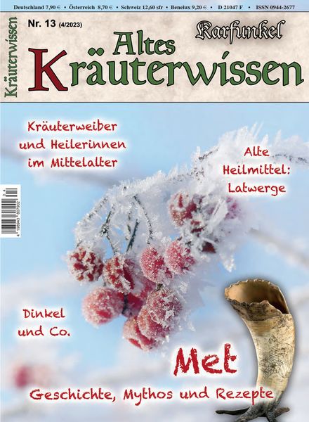 Karfunkel Altes Krauterwissen – N 13 2023