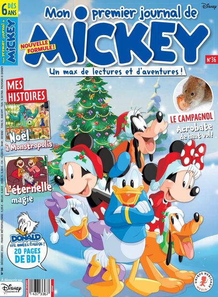 Mon Premier Journal de Mickey – Decembre 2023