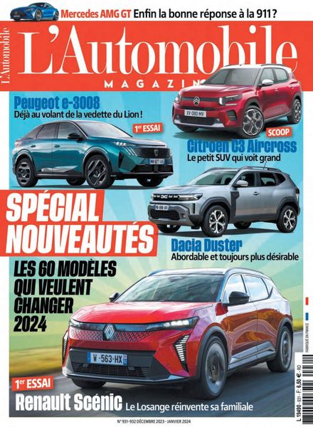 L’Automobile Magazine – Decembre 2023 – Janvier 2024