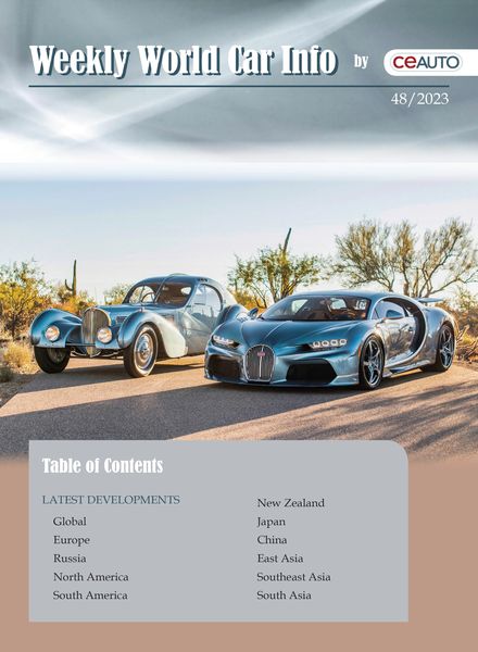 Weekly World Car Info – 10 December 2023