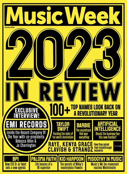 Music Week – Issue 1388 – January 2024